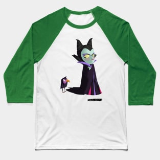 Little Maleficent Baseball T-Shirt